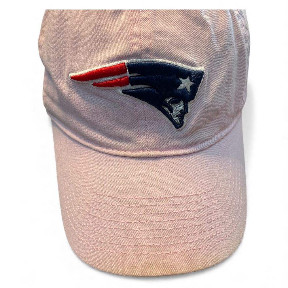 Reebok New England Patriots NFL Hat Cap Pink Cotton Adjustable Boston Fan Gear